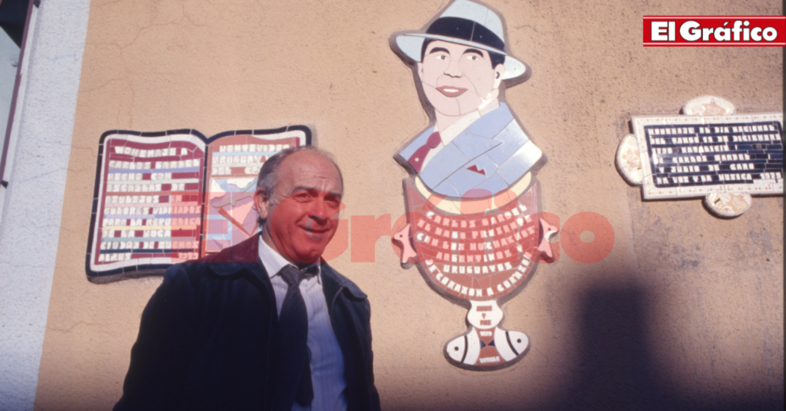 Imagen Don Alfredo caminando por las calles de La Boca