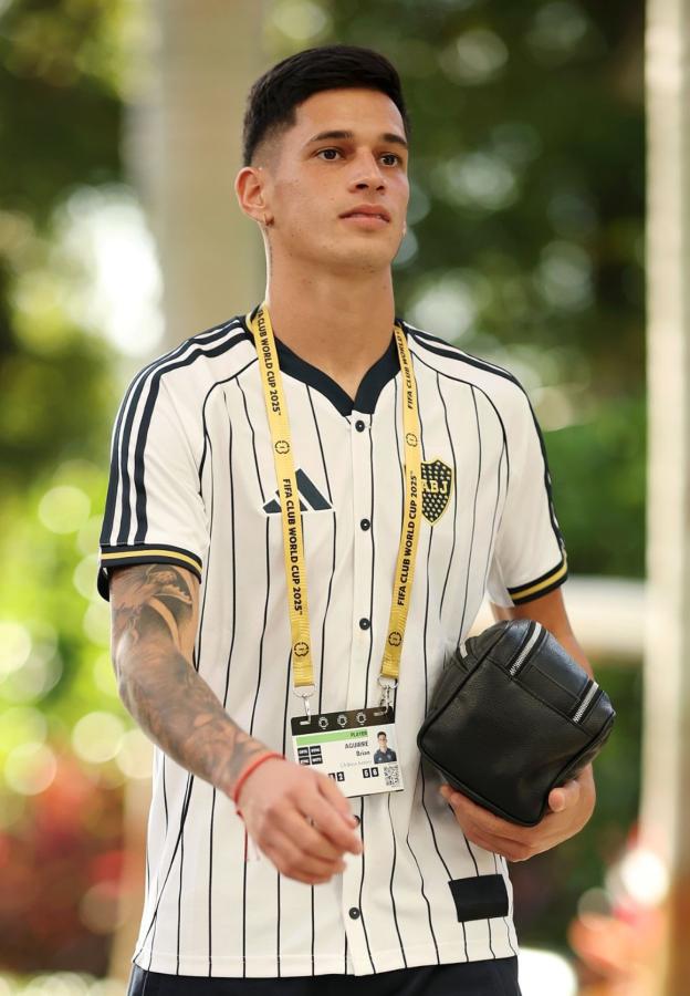 Imagen Brian Aguirre encendió las alarmas en Boca por culpa de un cuadro febril.