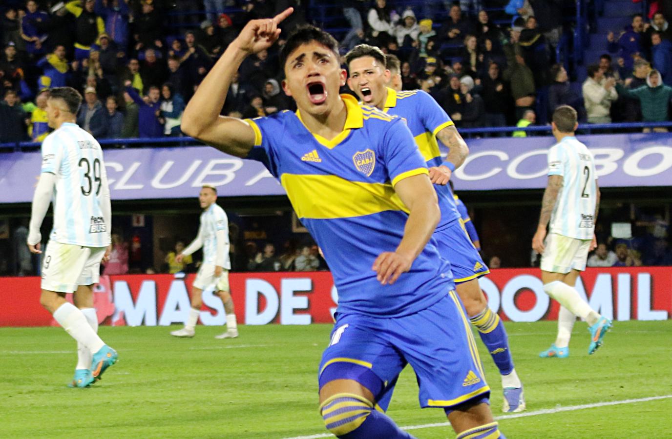 La marca que alcanzó Luca Langoni con sus dos tantos ante Atlético ...
