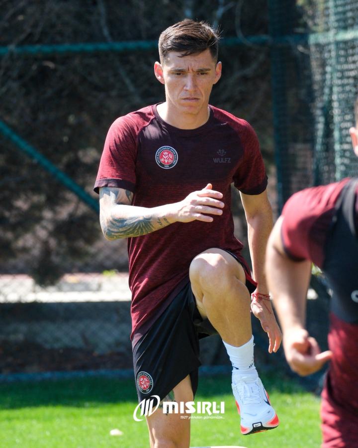 Imagen Kranevitter ya tuvo su primer entrenamiento en su nuevo club.