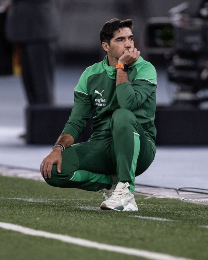 Imagen Abel Ferreira ganó 10 títulos al frente de Palmeiras pero es muy cuestionado.