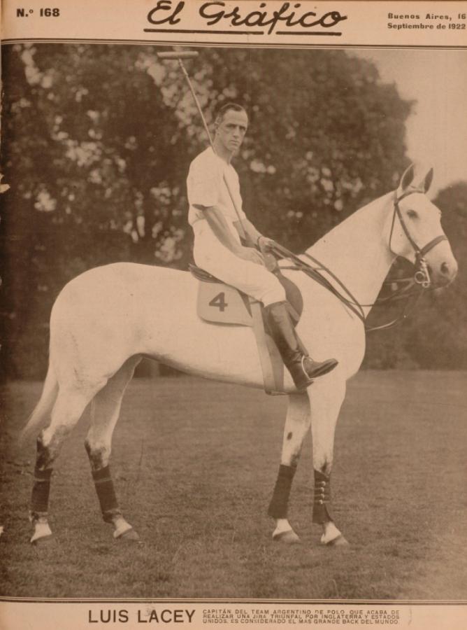 Imagen La primera tapa de Polo data de septiembre de 1922. Es la edición 168 de El Gráfico.