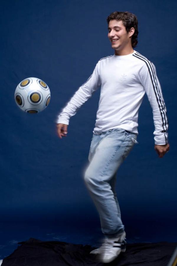 Imagen Sebastián Blanco, 21 años, debutó en Lanús en 2006.