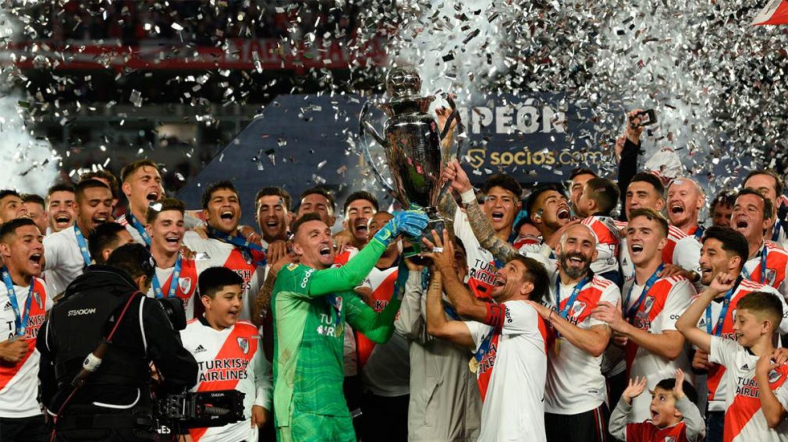 Imagen River fue campeón de la Liga Profesional en 2021 y logró hilvanar 8 victorias al hilo.