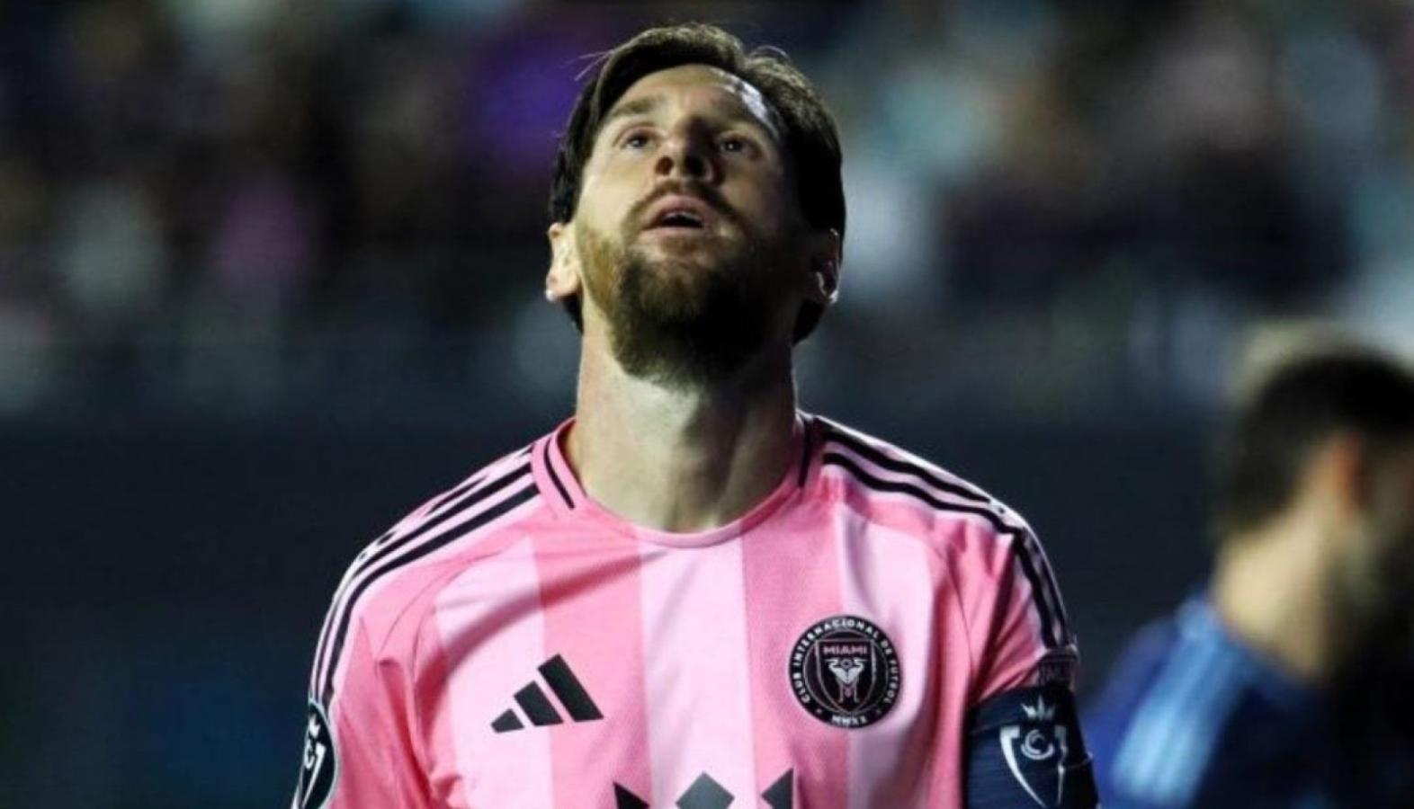 Imagen Messi no pudo revertir el destino de Inter Miami