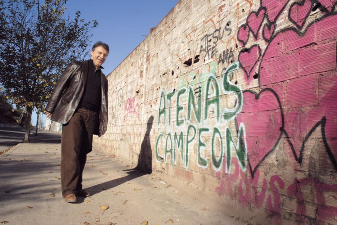 Imagen PINTADA ALUSIVA. Magnano en el barrio San Martín de Córdoba.