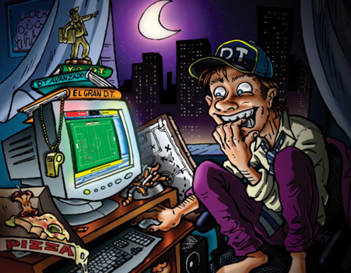 Imagen ASI QUEDA una persona después de dirigir al club de sus amores (Ilustración: El Gráfico)
