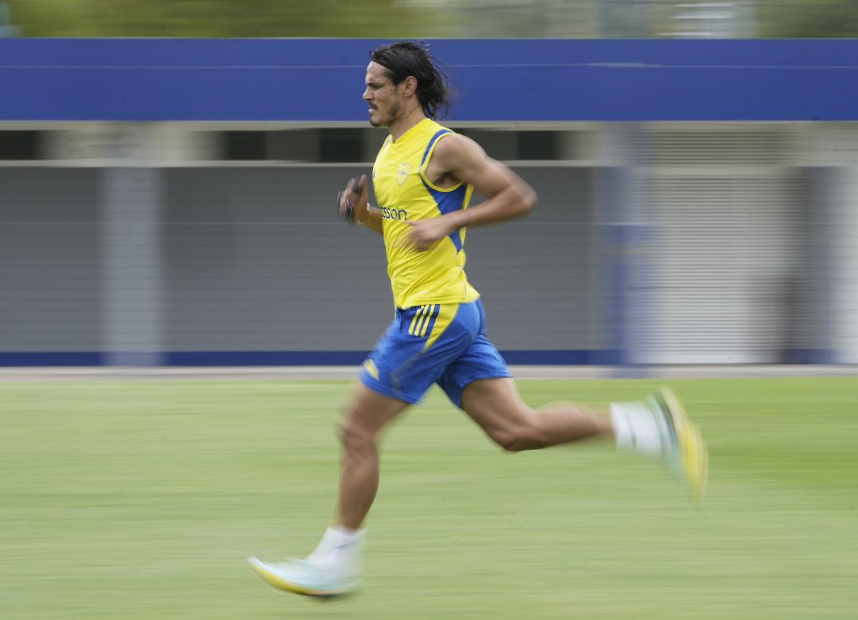 Imagen Pese a la sequía goleadora, Edinson Cavani seguirá siendo titular en Boca.