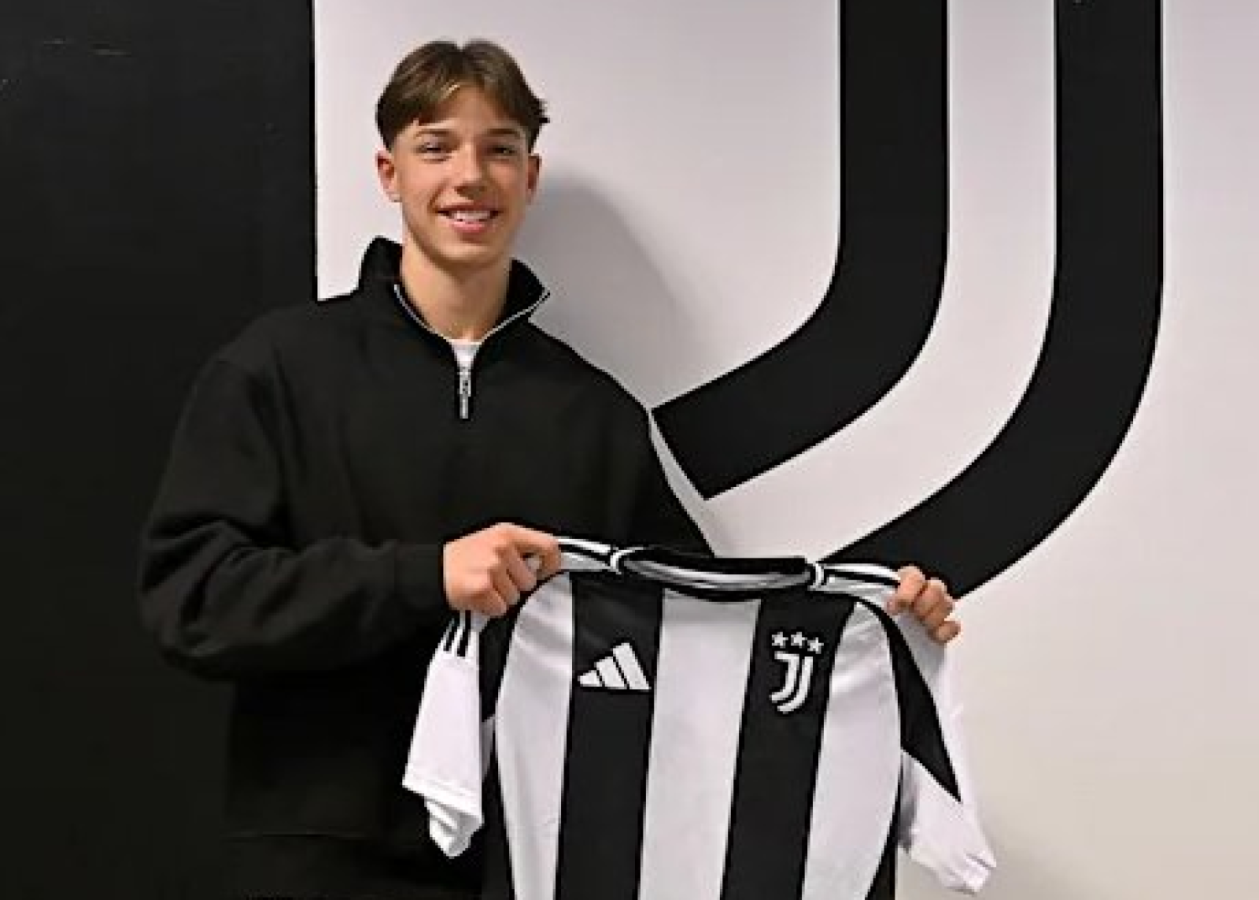 Imagen Mateo Santa María es elegible por cuatro países y ya firmó contrato con Juventus.