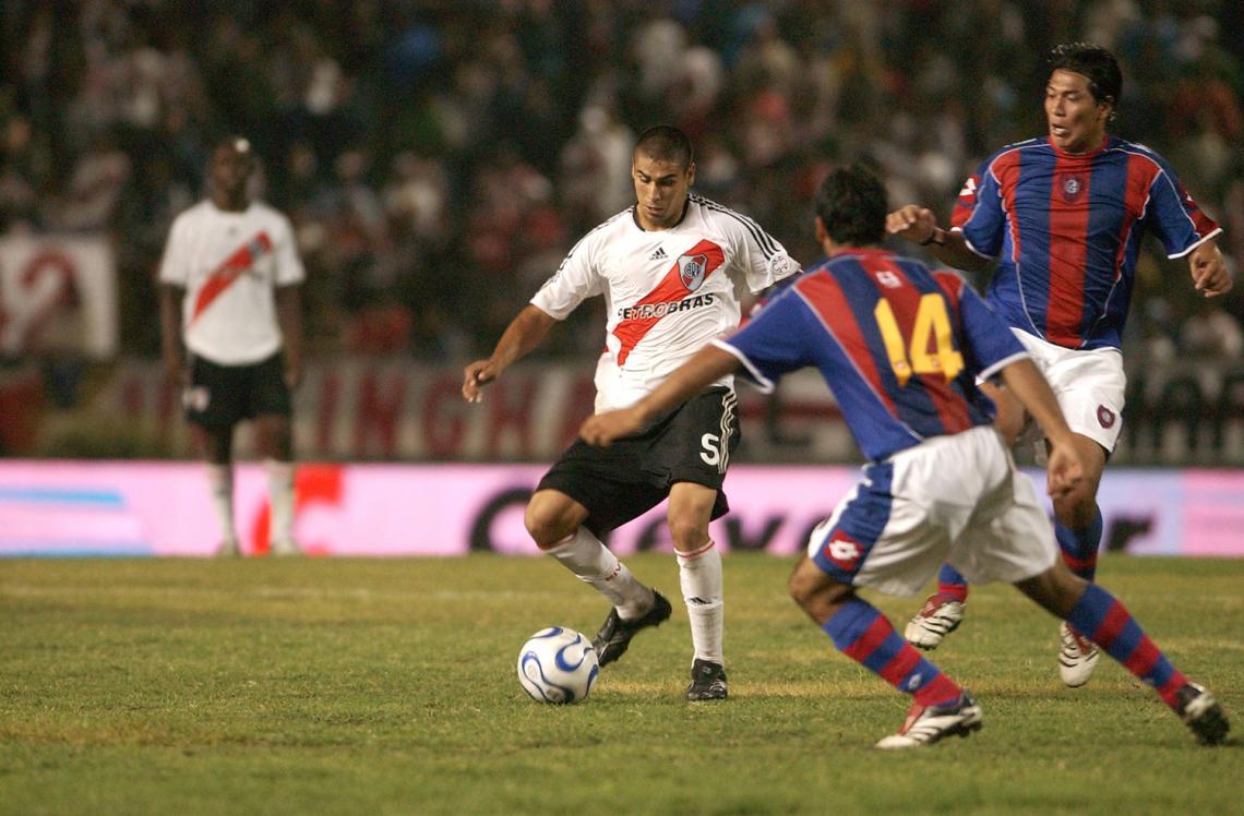 Imagen EN RIVER jugó 23 partidos en un lapso de tres años.