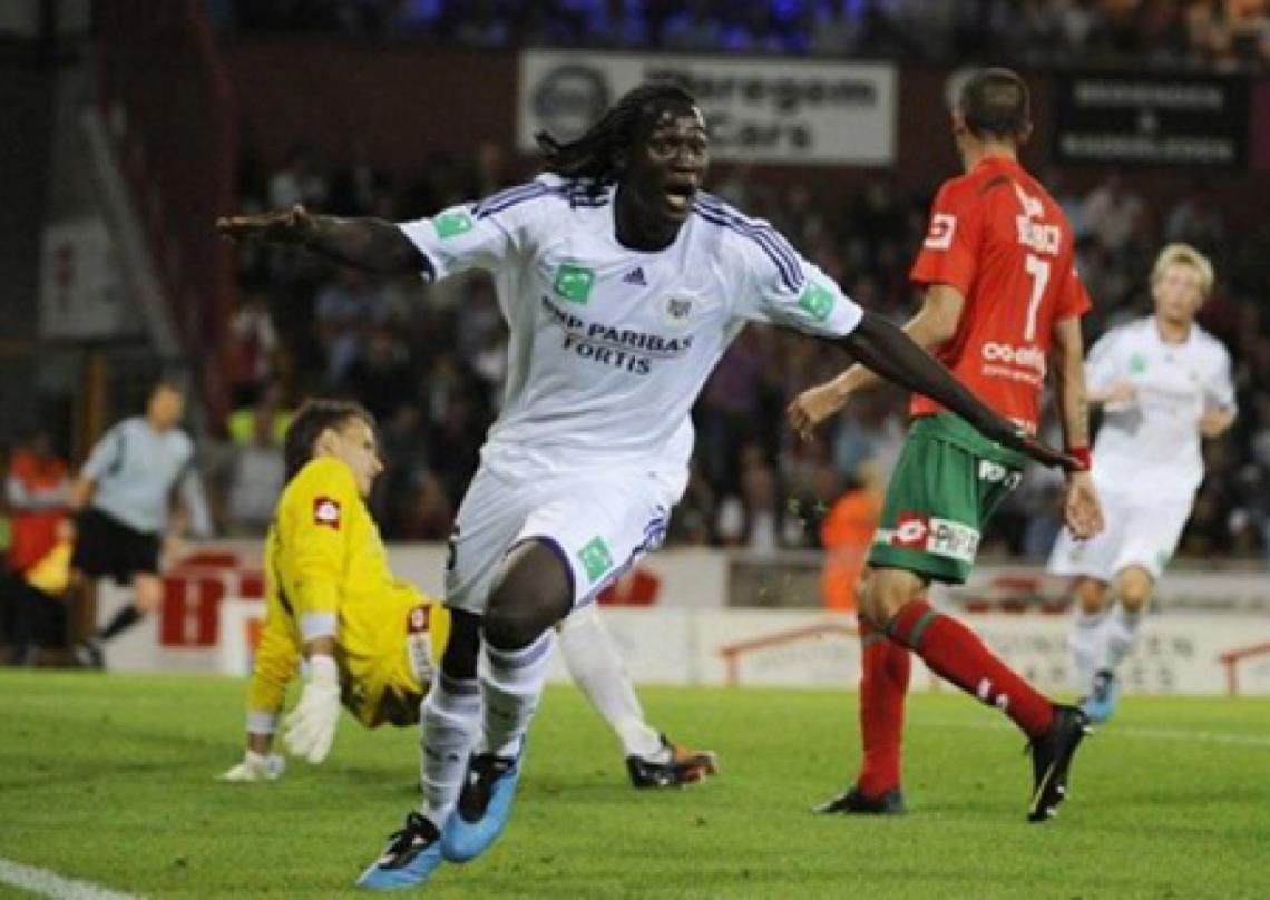 Imagen FESTEJO. Lukaku celebrando uno de sus tantos goles en la actual Jupiter League.