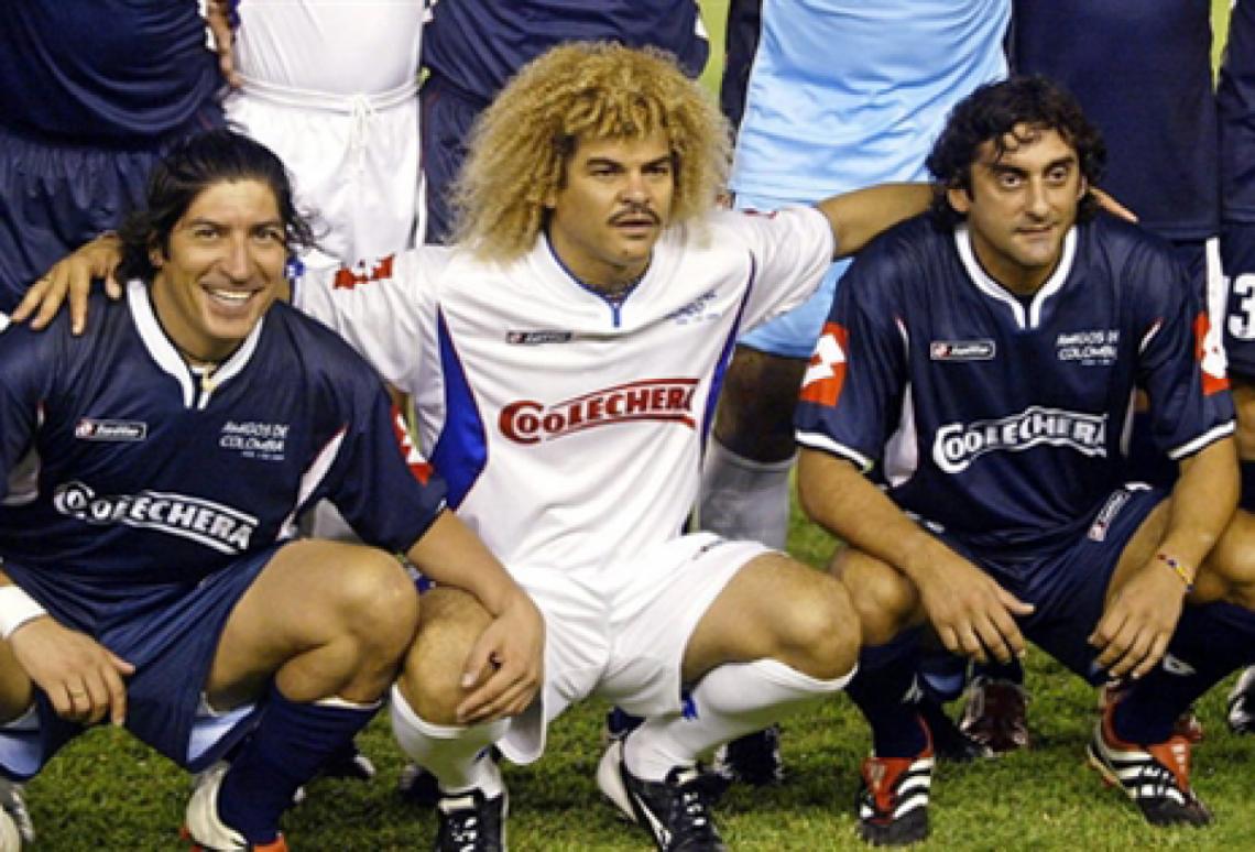 Imagen ESTRELLAS. Bam-Bam, el Pibe y Enzo dirán presente para ayudar al pueblo haitiano (AFP).