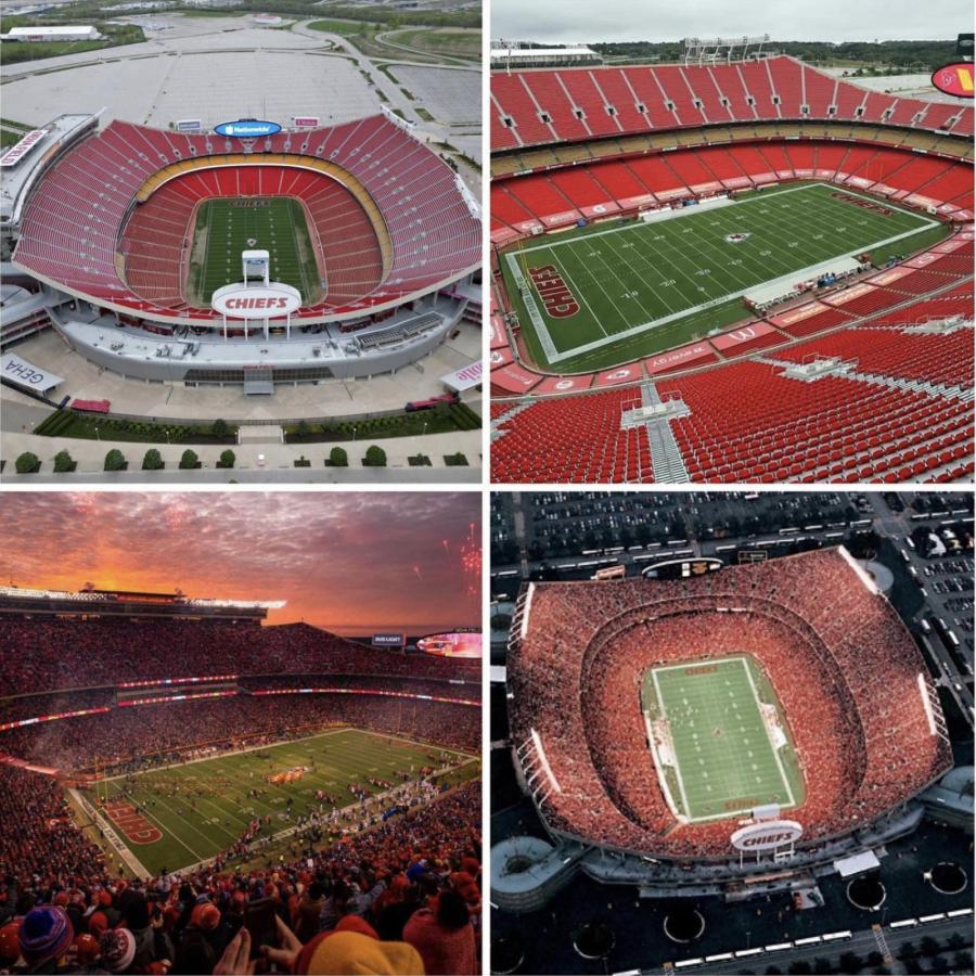 Imagen El imponente estadio Arrowhead de Kansas City Chiefs, campeones vigentes de la NFL.
