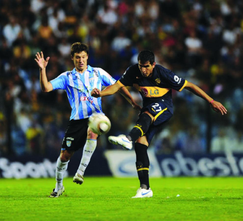 Imagen DESDE que debutó, Viatri gritó 14 goles con la camiseta de Boca.