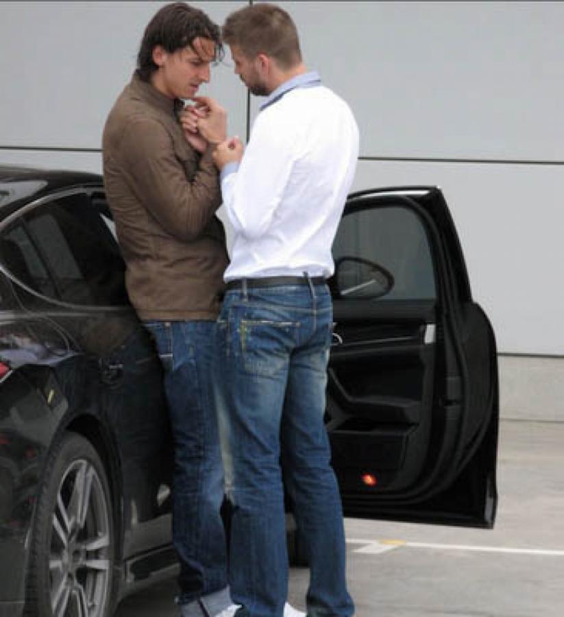 Imagen ZLATAN E IBRAHIMOVIC, muy mimosos. 