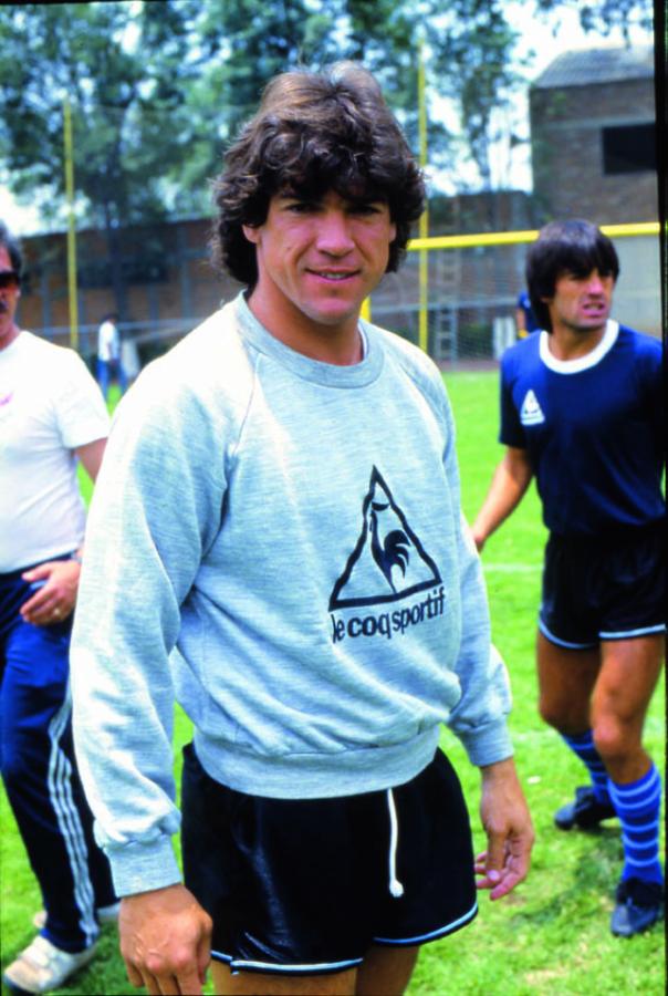 Imagen ZELADA fue el gran anfitrión del plantel argentino en la concentración del América, en México ´86.