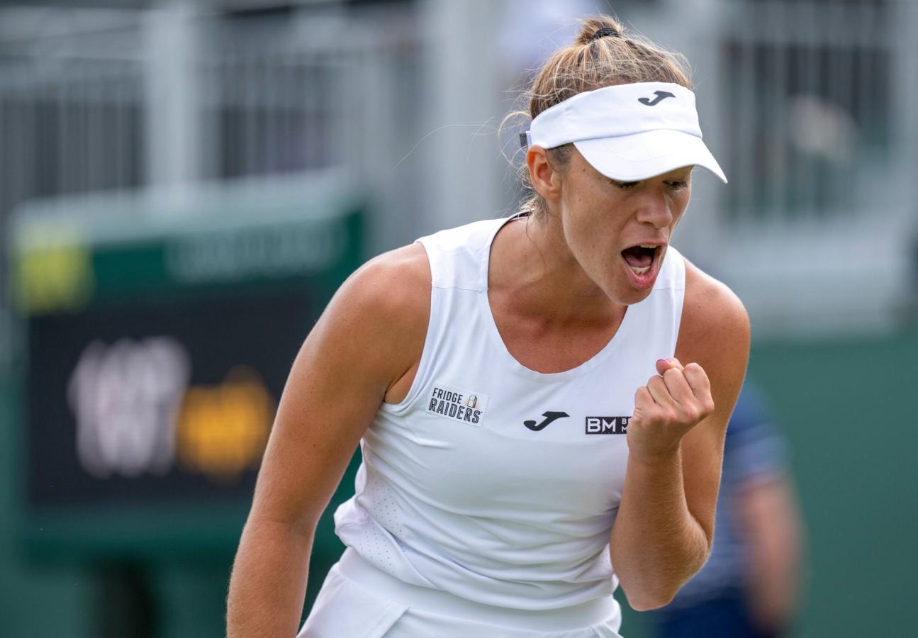 Imagen de Solana Sierra alcanzó los octavos de final y sigue haciendo historia en Wimbledon