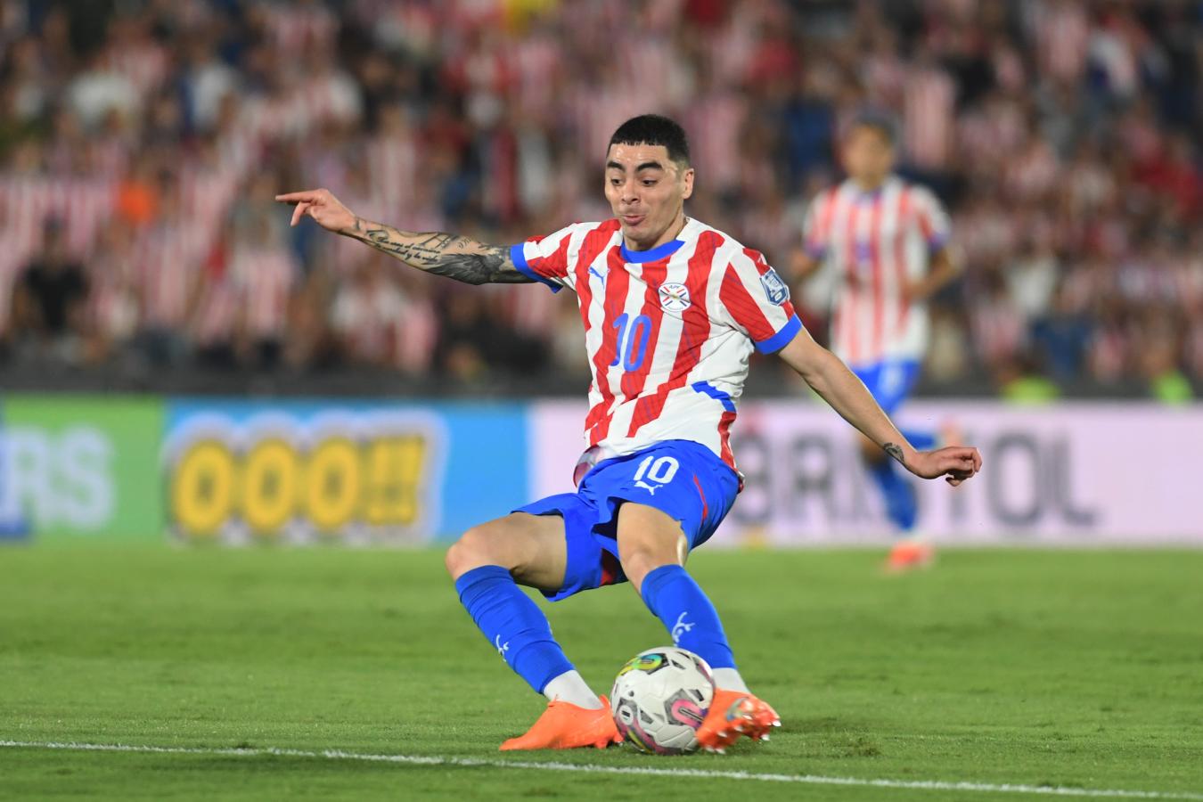 Imagen Miguel Almirón, el 10 de la selección paraguaya.