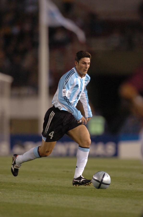 Imagen JAVIER ZANETTI, el jugador que más veces vistió la celeste y blanca, volverá a la Selección.
