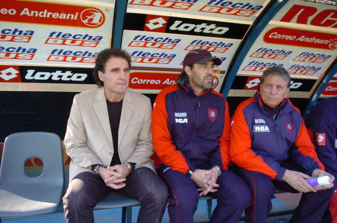 Imagen AYUDANTE. Junto a Oscar Ruggeri como colaborador en San Lorenzo. Hoy, el ex Real Madrid está muy cerca de Maradona.