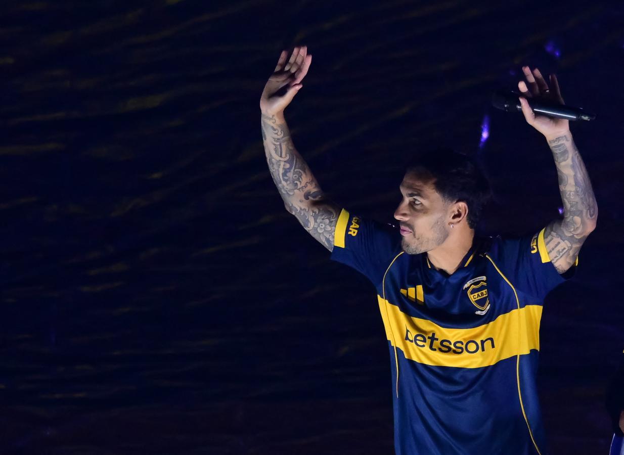 Imagen Los caminos de Paredes y Boca se volvieron a unir (AFP).