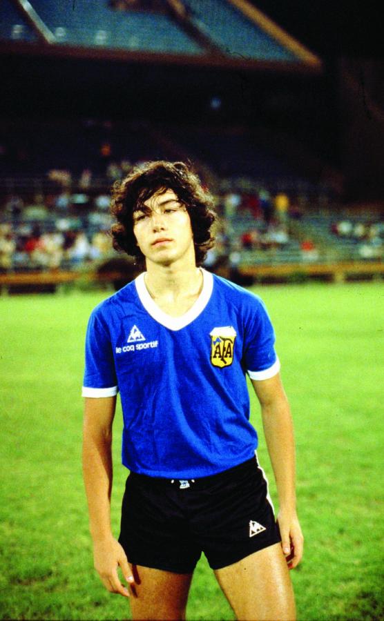 Imagen En la selección fue campeón del mundo en México 86.