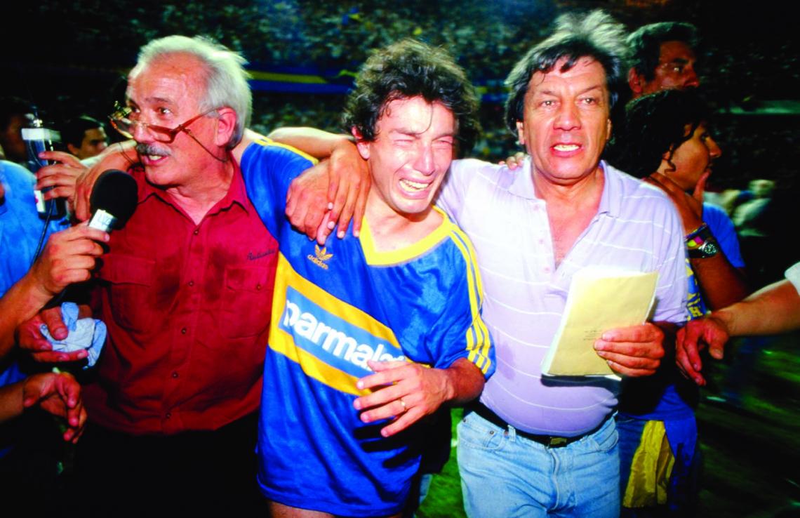Imagen En Boca ganó dos títulos: Apertura 92 y Copa de Oro 93.