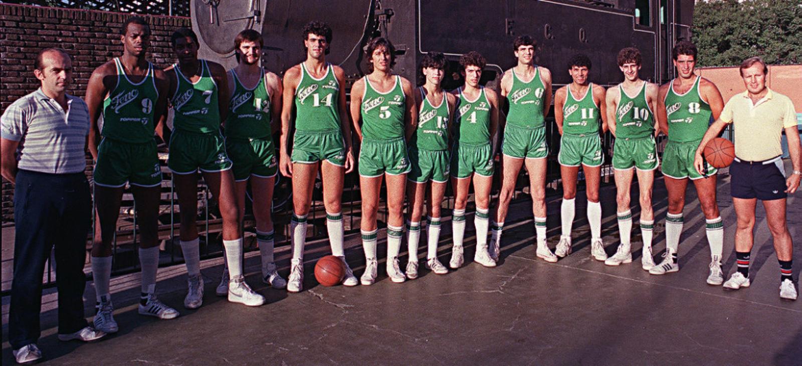 Imagen Ferro, el primer equipo campeón de la LNB.