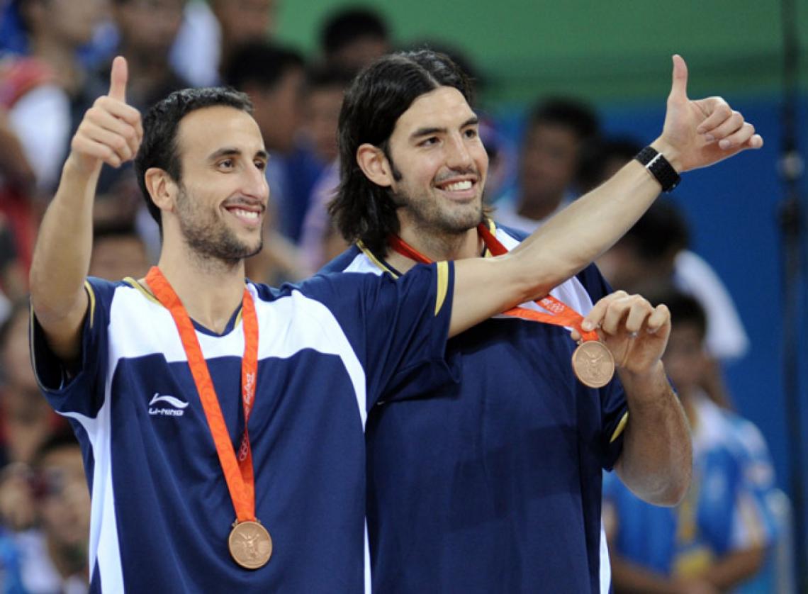 Imagen LAS GRANDES ESPERANZAS. Manu y Luifa son los estandartes del equipo Argentino.