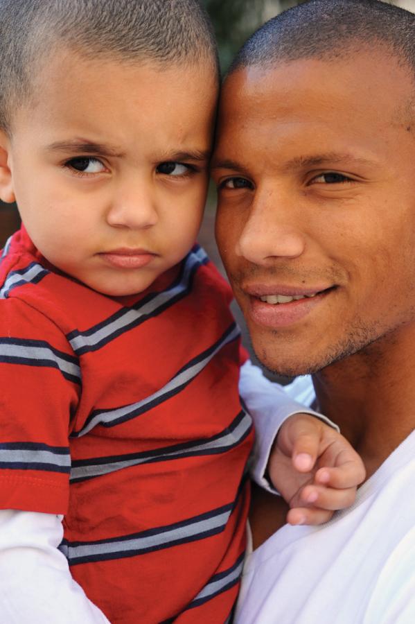 Imagen EL NUEVO CRACK. Su hijo ya patea. Muchas veces se lo ha visto en la práctica junto a la número 5.