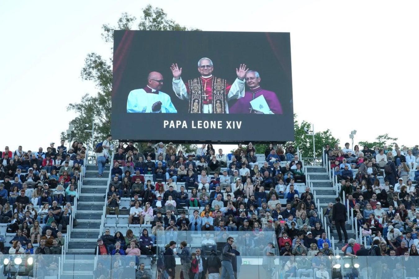 Imagen El nuevo Papa en las canchas del Masters 1000 de Roma