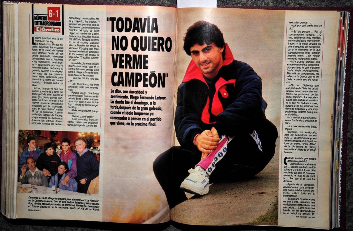 LA NOTA a Latorre de Dani Arcucci, en la Costanera.