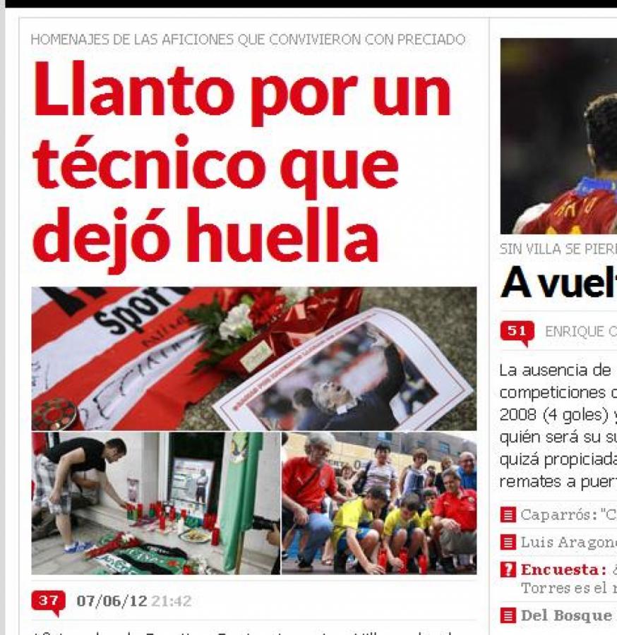 Imagen EL FUTBOL ESPAÑOL, conmovido por la noticia. Manolo consiguió cinco ascensos a lo largo de su carrera.
