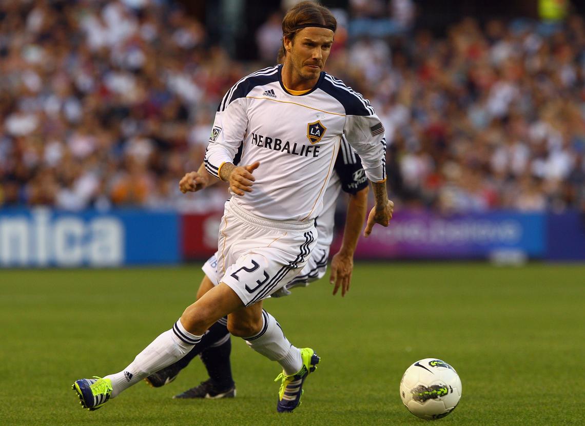Imagen A LOS 37 años Beckham mantiene un aceptable nivel en su equipo, Los Angeles Galaxy.