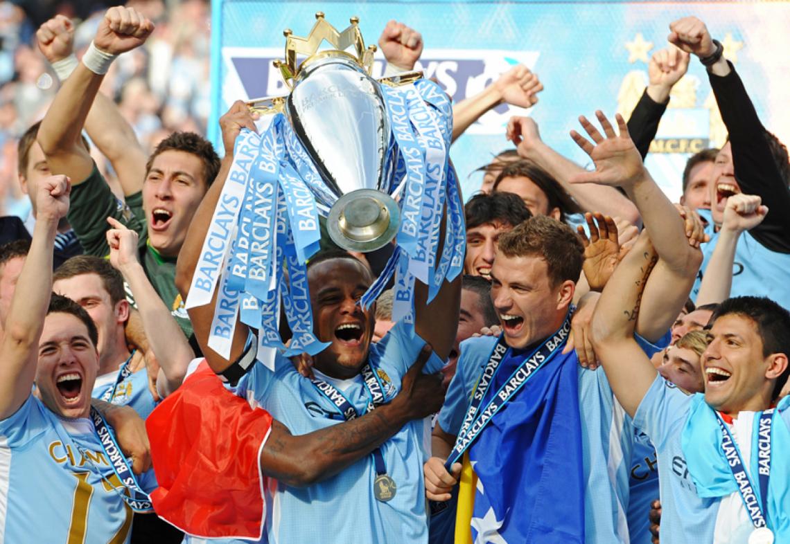Imagen Manchester City festeja el campeonato 2012