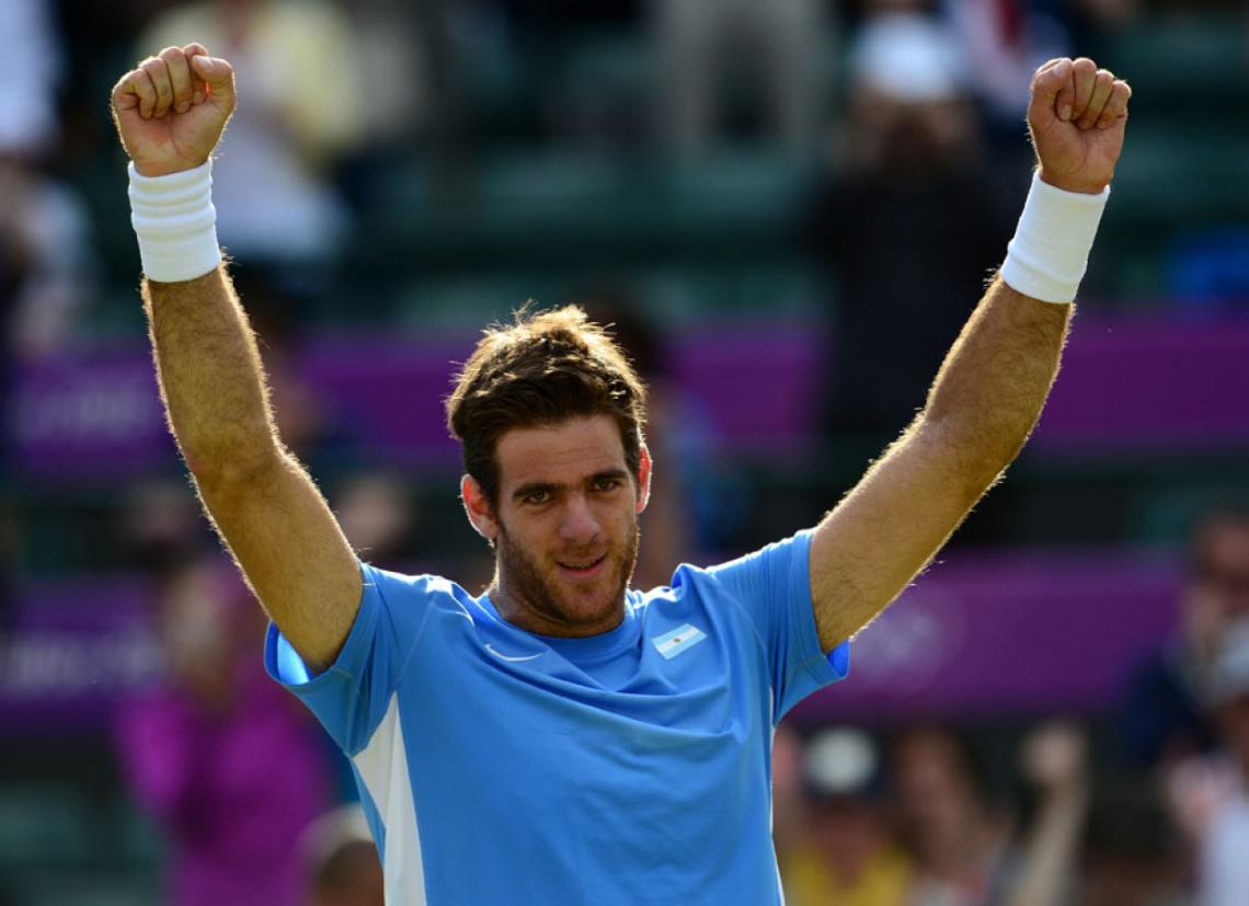 Imagen QUIERE LA MEDALLA: si mañana vence a Federer se asegura una presea en singles. Además, también da pelea en dobles mixtos junto a Gisela Dulko.