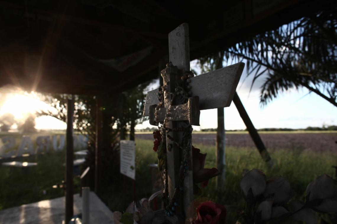 Imagen EL SANTUARIO de Lobos, en el lugar en que cayó hace 29 años.