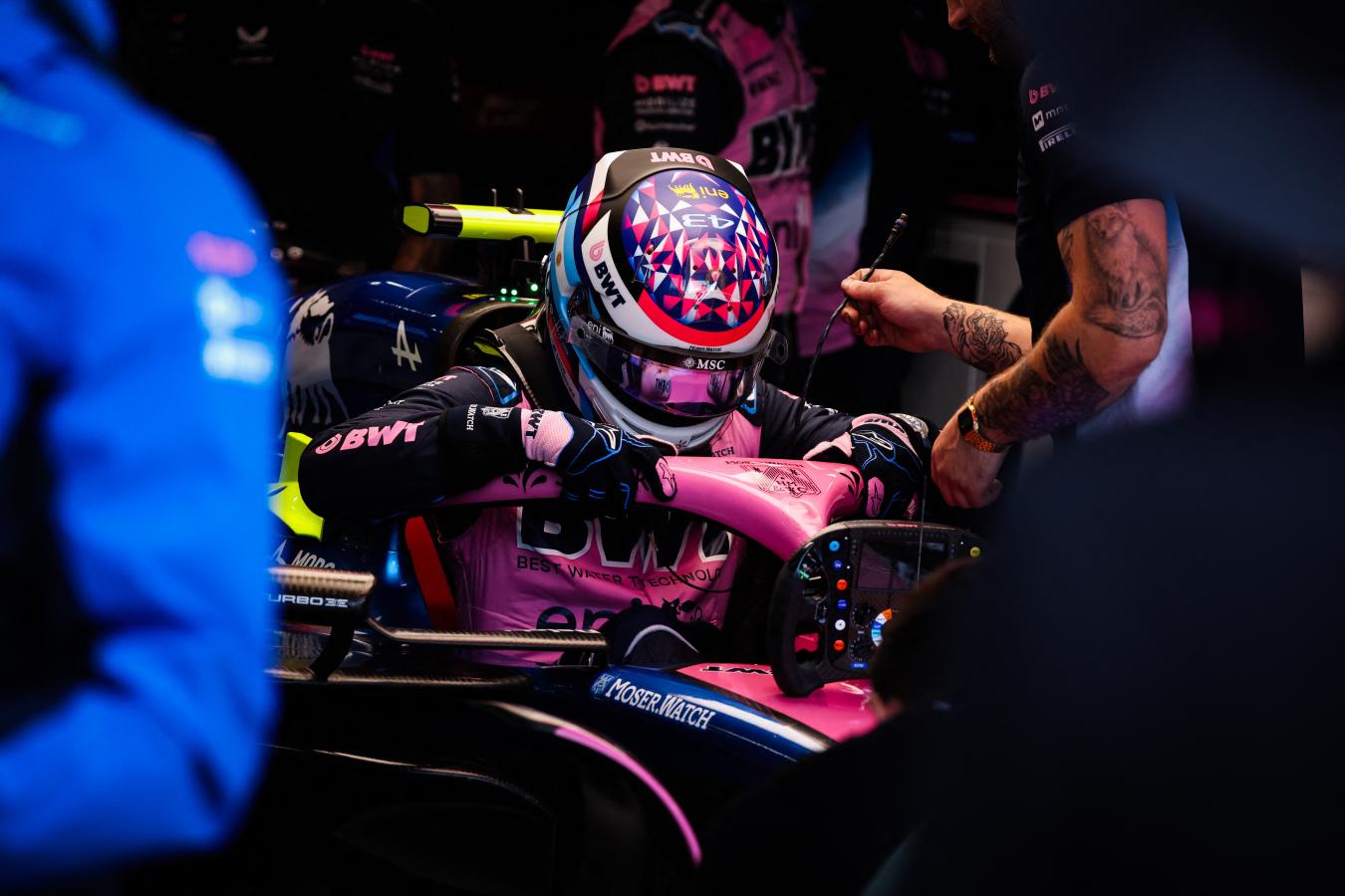 Imagen de La "frustración" de Colapinto tras no haber podido largar en Silverstone