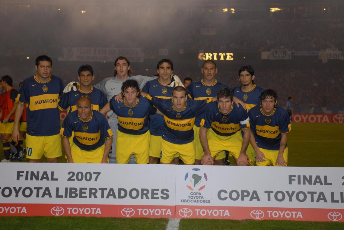 Imagen DIRIGIO A Boca, campeón de la Libertadores 2007.