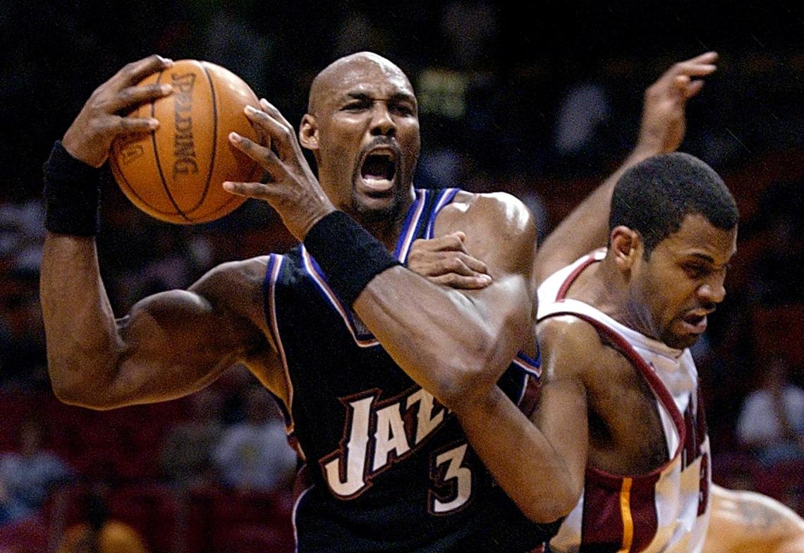 Imagen KARL MALONE, segundo máximo anotador de la historia de la NBA, nunca conquistó un título en 19 temporadas.