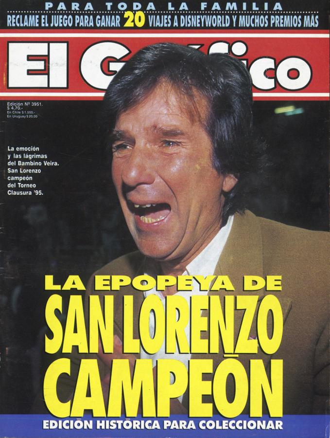 EPOPEYA. El llanto vale un título, el Clausura 95 con San Lorenzo.