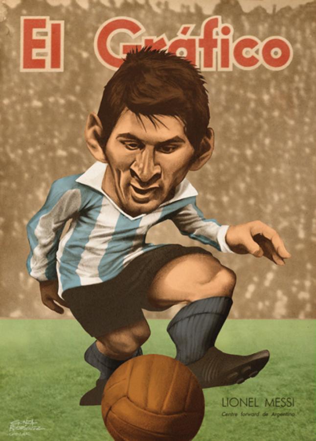 Imagen Ilustración retro de Gonza Rodríguez.