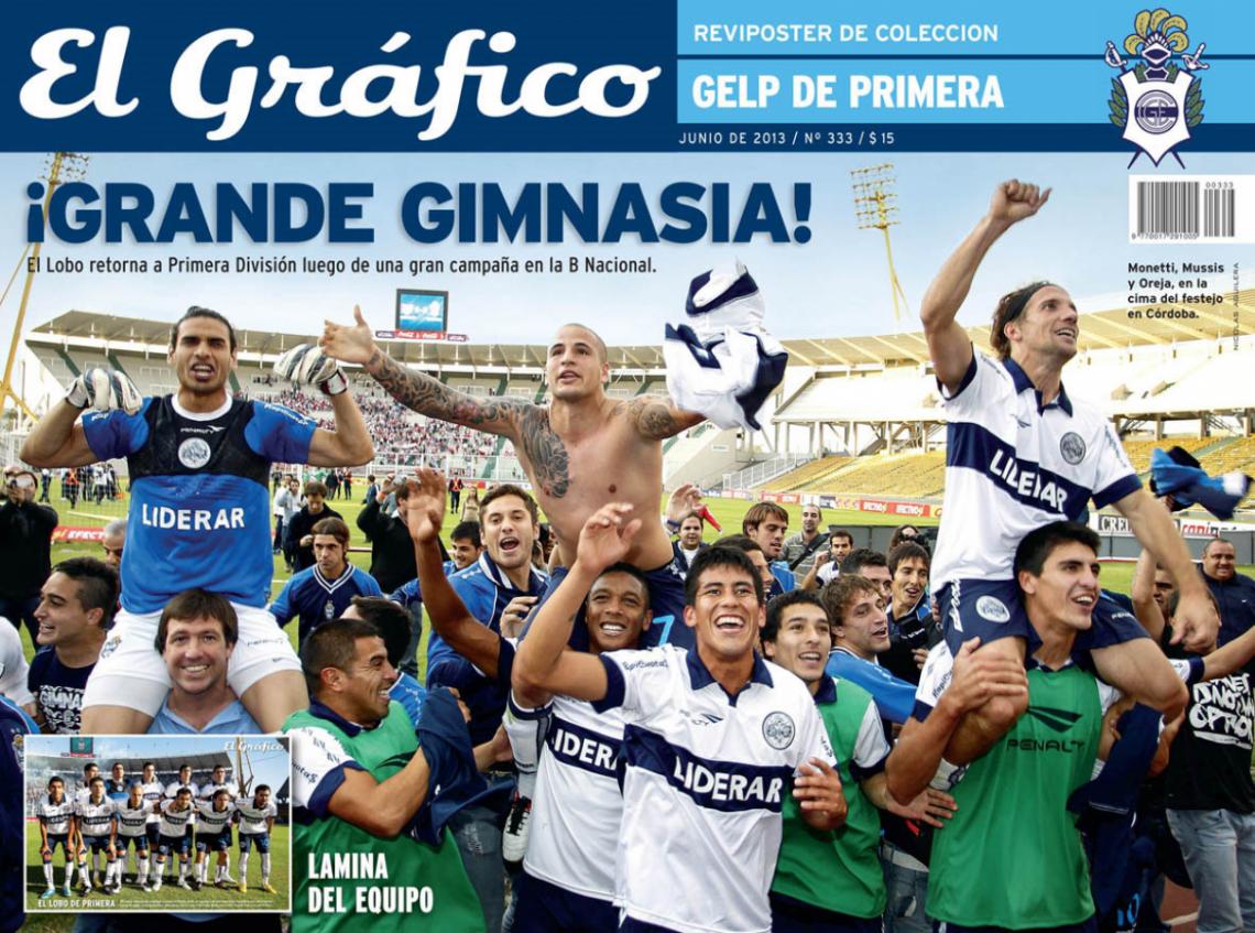 Ya está a la venta el reviposter del ascenso de Gimnasia y Esgrima La ...