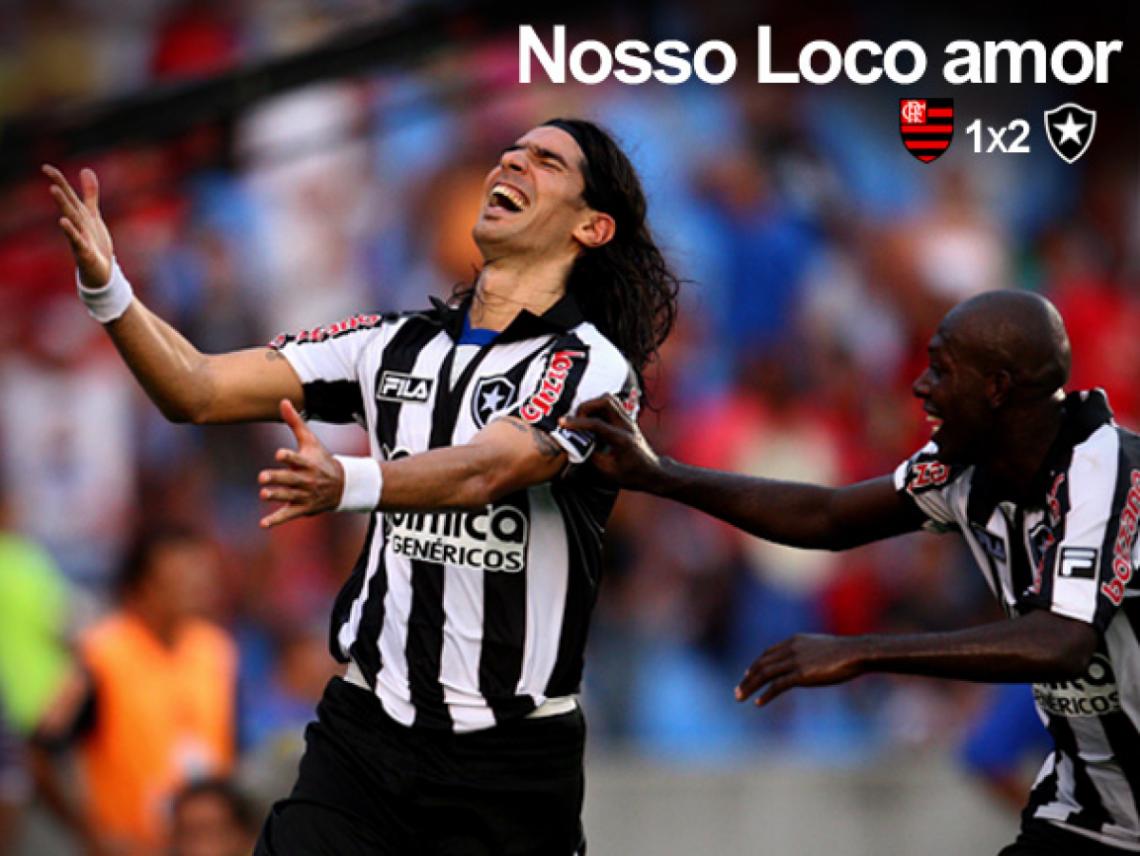 DELIRIO en Botafogo: ídolo y campeón.