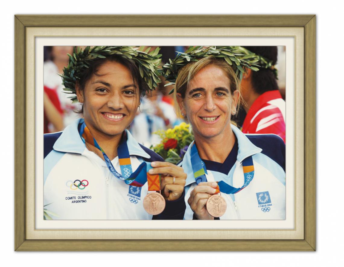 Imagen PAOLA SUAREZ y Patricia Tarabini, medallistas olímpicas.