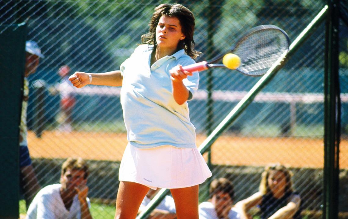 Imagen INES GORROCHATEGUI, que llegó a ser decimonona en el ranking mundial, en 1994.