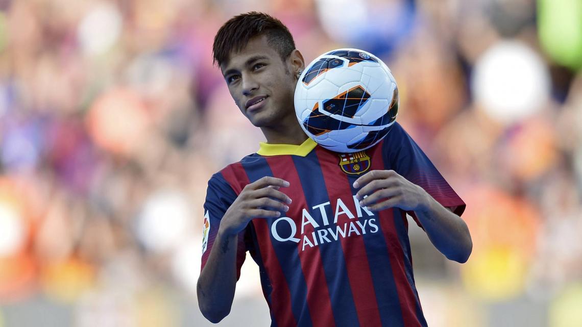 Imagen NEYMAR Y MESSI jugarán juntos en el Barcelona. El brasileño viene de ser el mejor jugador de la Copa Confederaciones. Los catalanes pagaron 57 millones de euros por él.