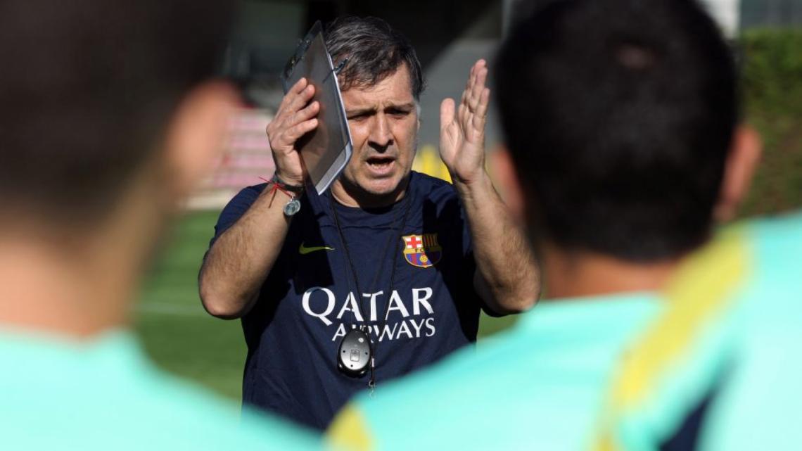MARTINO CONDUCCIÓN. El Tata dijo que sólo se imaginaba dirigiendo a Messi cuando la Pulga quisiese retirarse en Newell's, sin embargo la recaída de Tito Vilanova y su repentina renuncia le abrió la puerta del Barcelona, el mejor equipo del mundo.