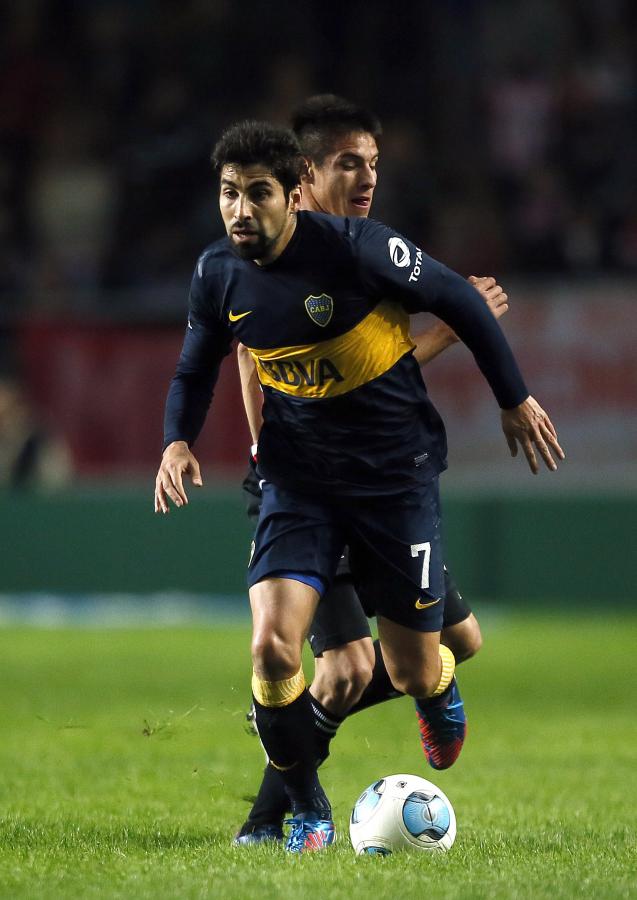 Imagen TRAS SU EXPERIENCIA en Turquía, volvió a jugar en Boca en el amistoso frente a Estudiantes en La Plata en julio pasado.