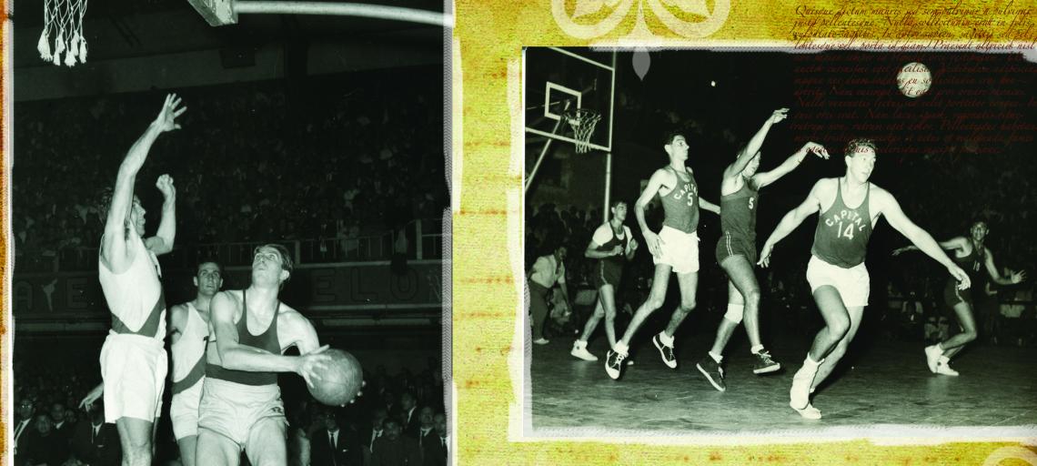 Imagen CAMPEONATO Argentino de Básquetbol de 1958. Final entre Capital y Santa Fe.